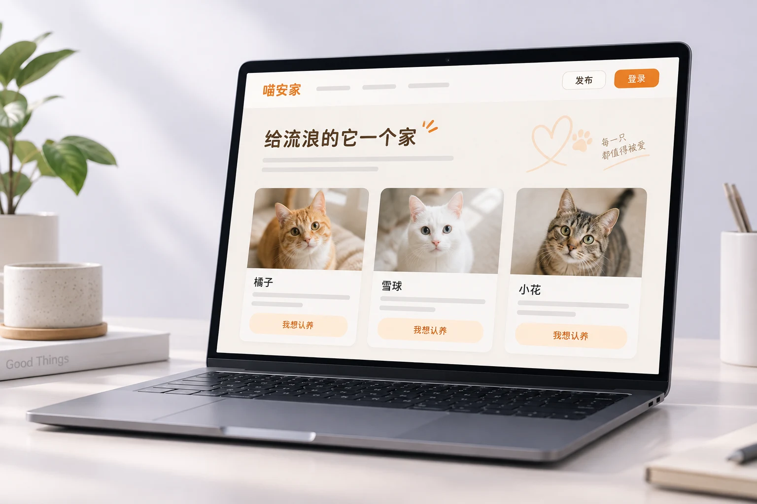 流浪猫认养网站