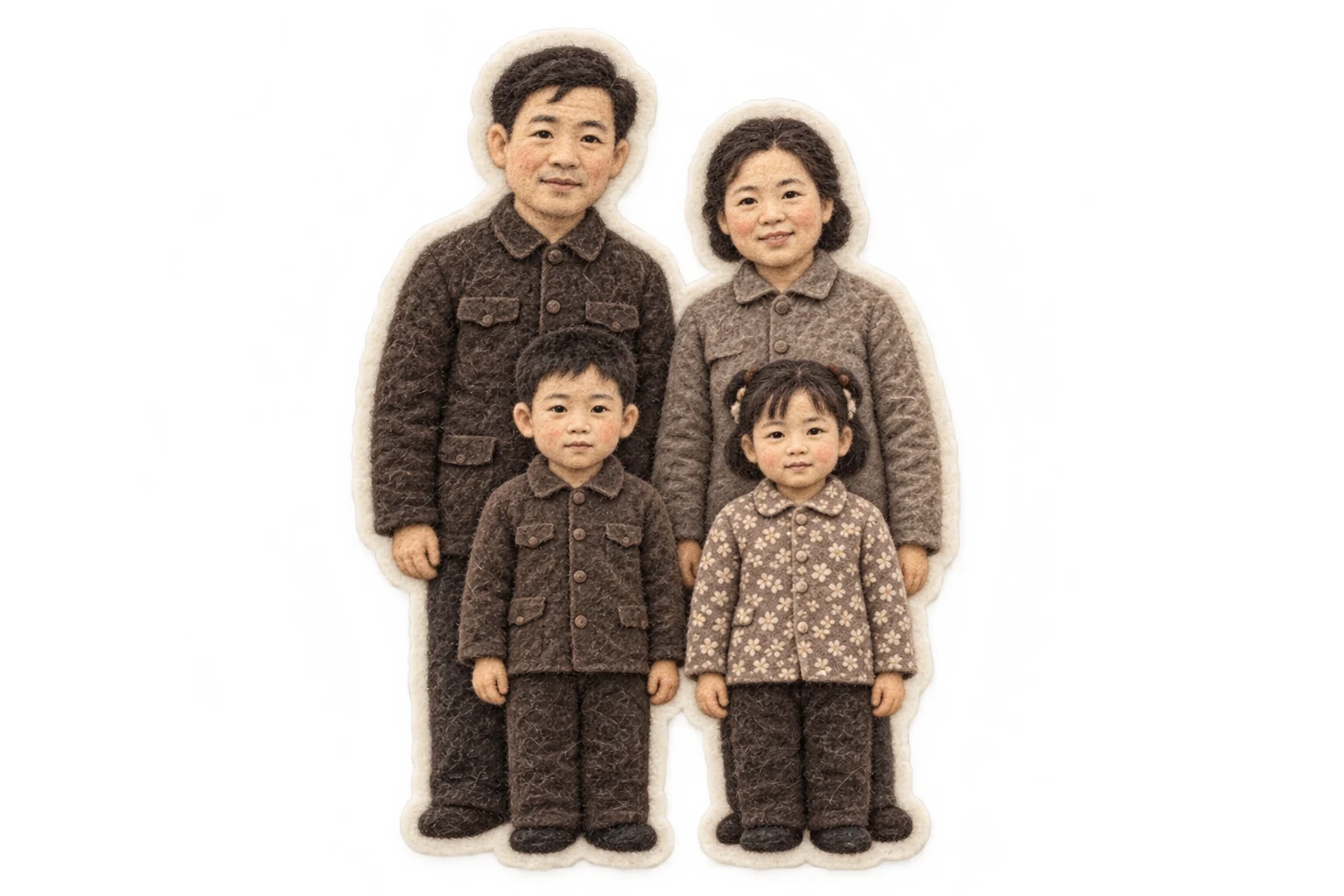 羊毛毡贴画