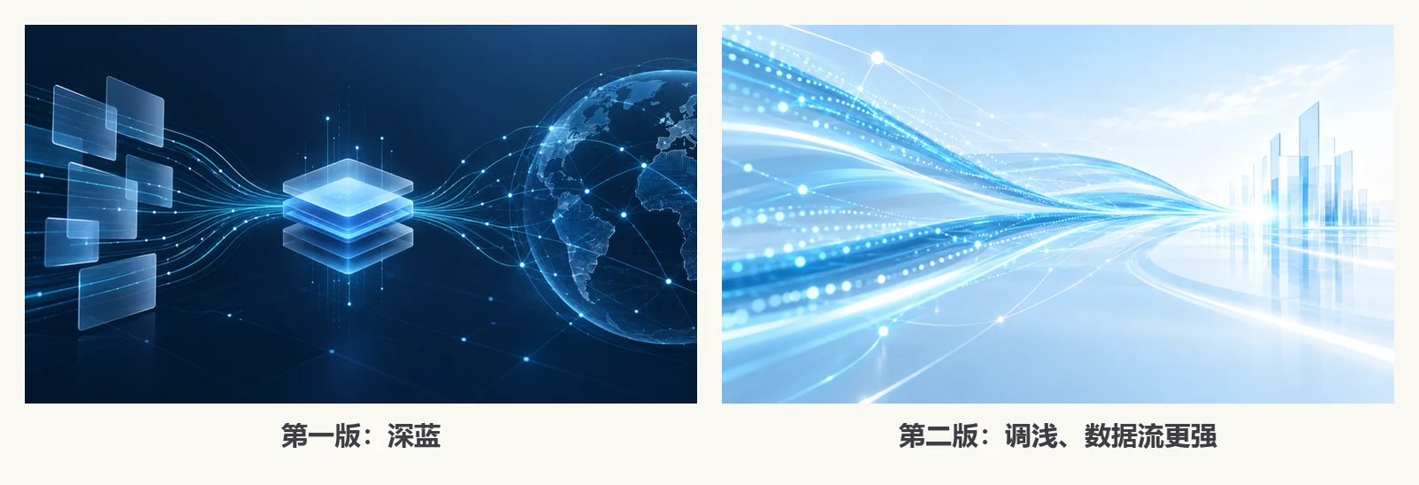 同一张配图，第一版和改后的第二版