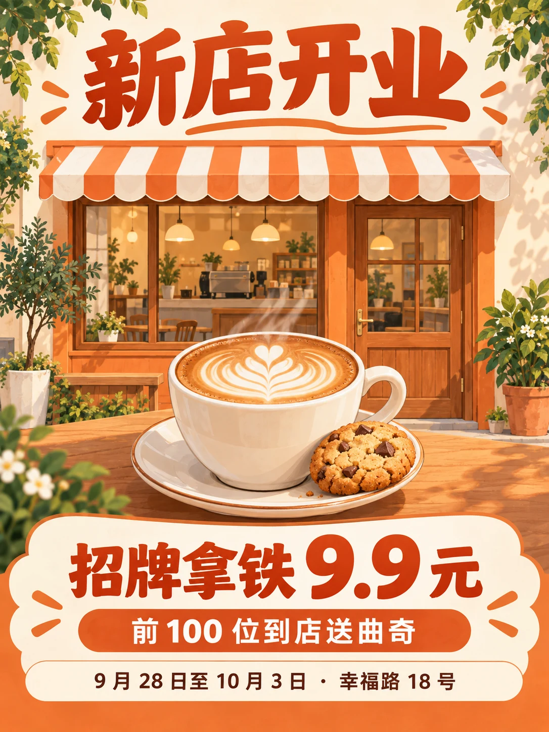 开业活动海报
